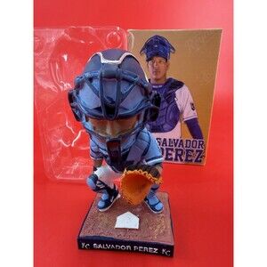 Salvador Perez Bobblehead Kansas City Royals 2014 Series 2 Of 3 With Box SGA